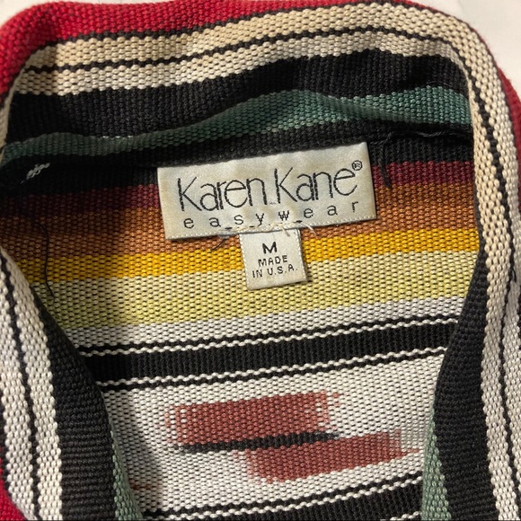 *Vintage* Karen Kane Saddle Blanket Jacket - Picture 8 of 10